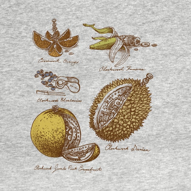 Clockwork Fruit by ANTICLOTHESdotCOM